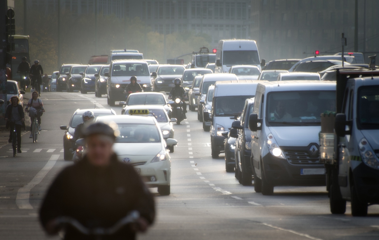 Luftverschmutzung Straßenverkehr