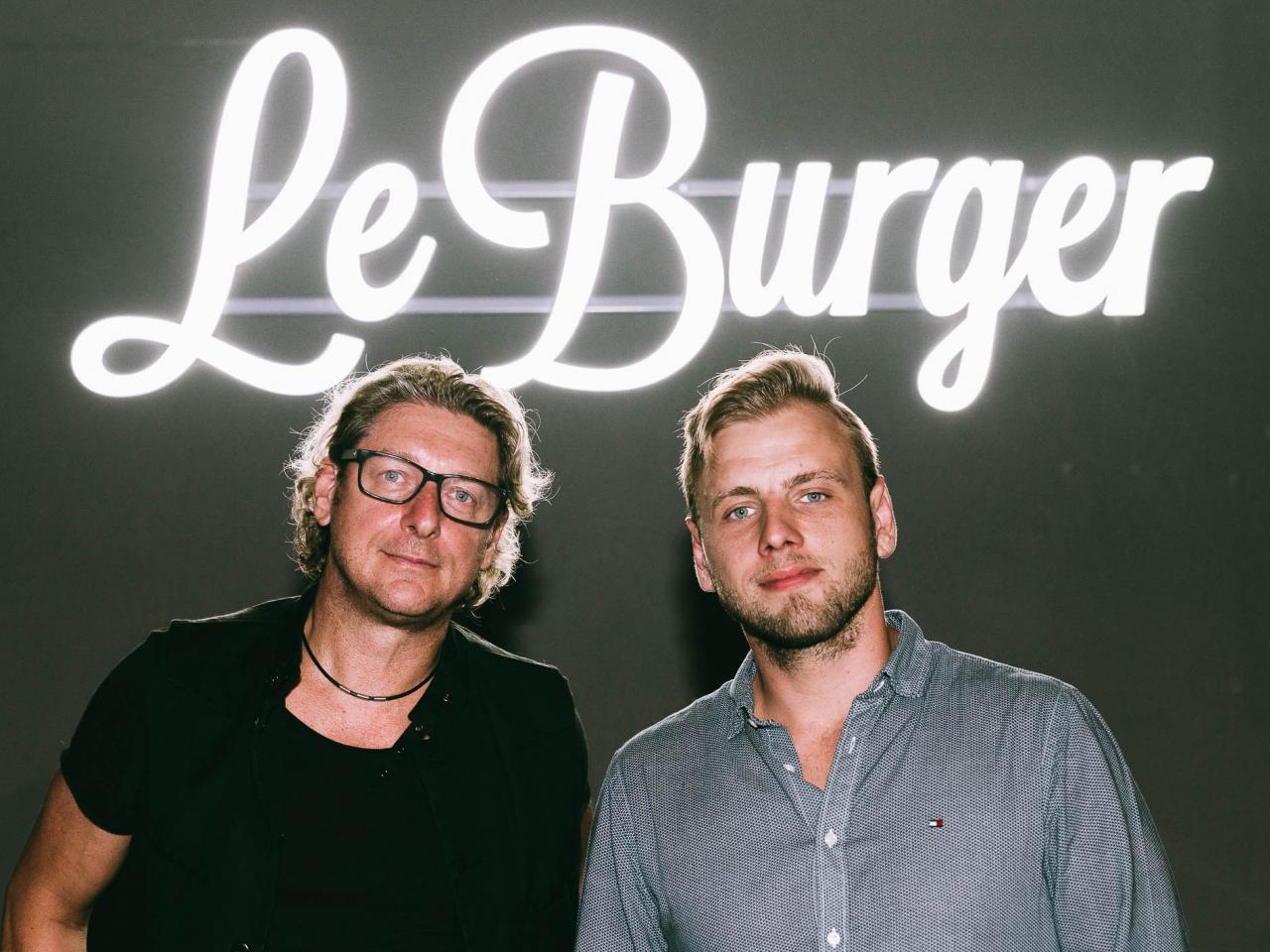 Le Burger Konzeptentwickler Ingo Faust und Firmengründer Lukas Tauber 