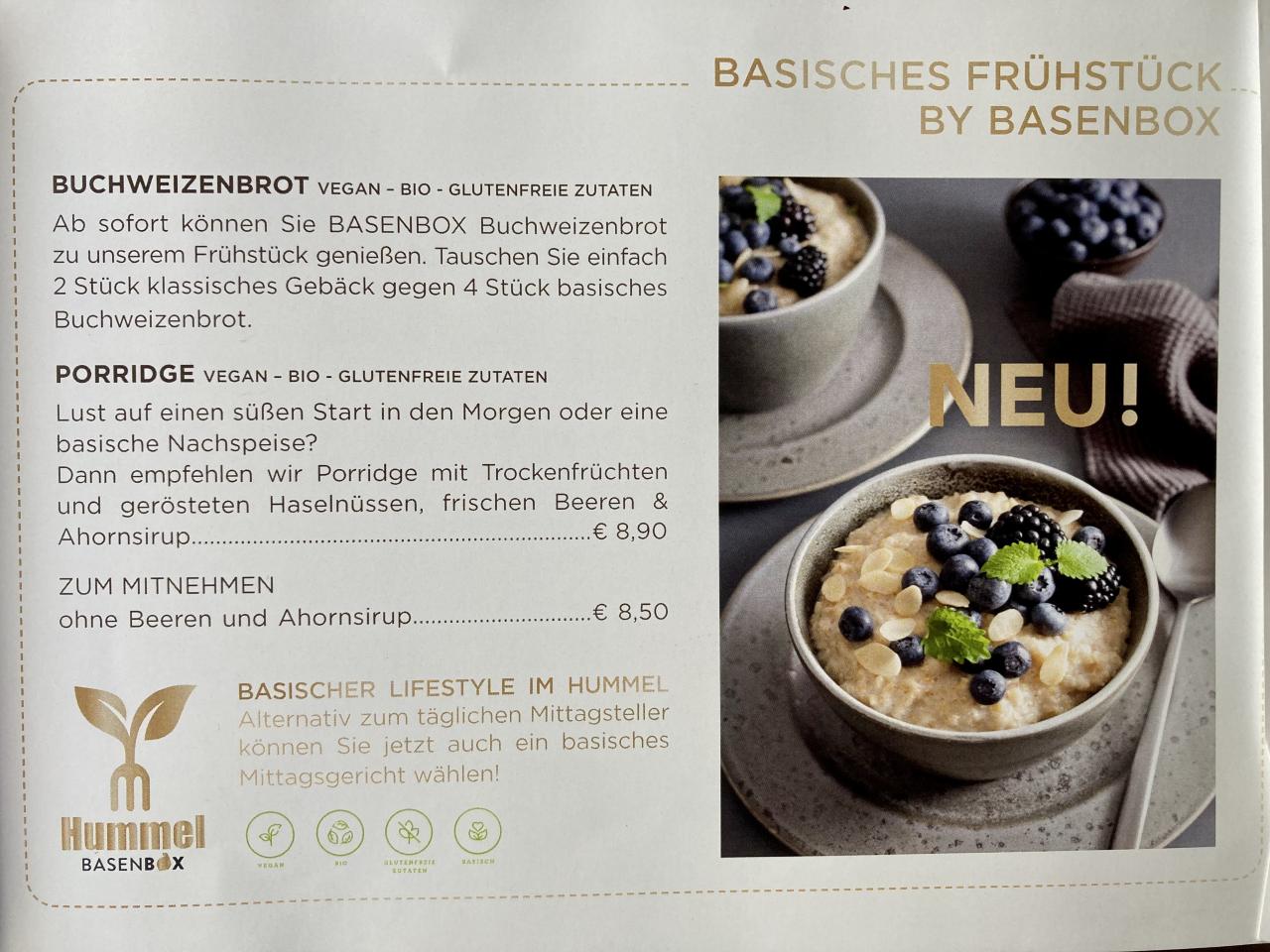 Café Hummel Basenbox Zeitungsartikel