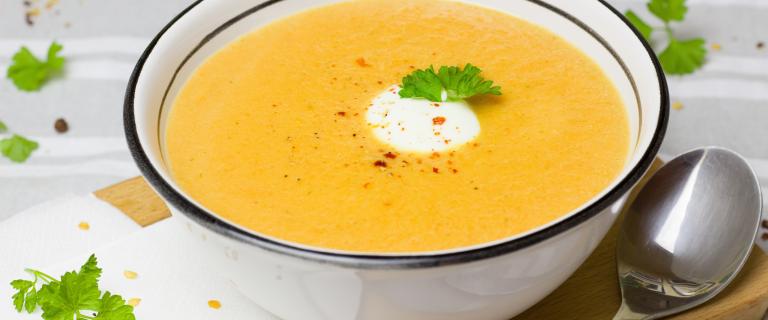 Cremige Suppe gluten- und laktosefrei